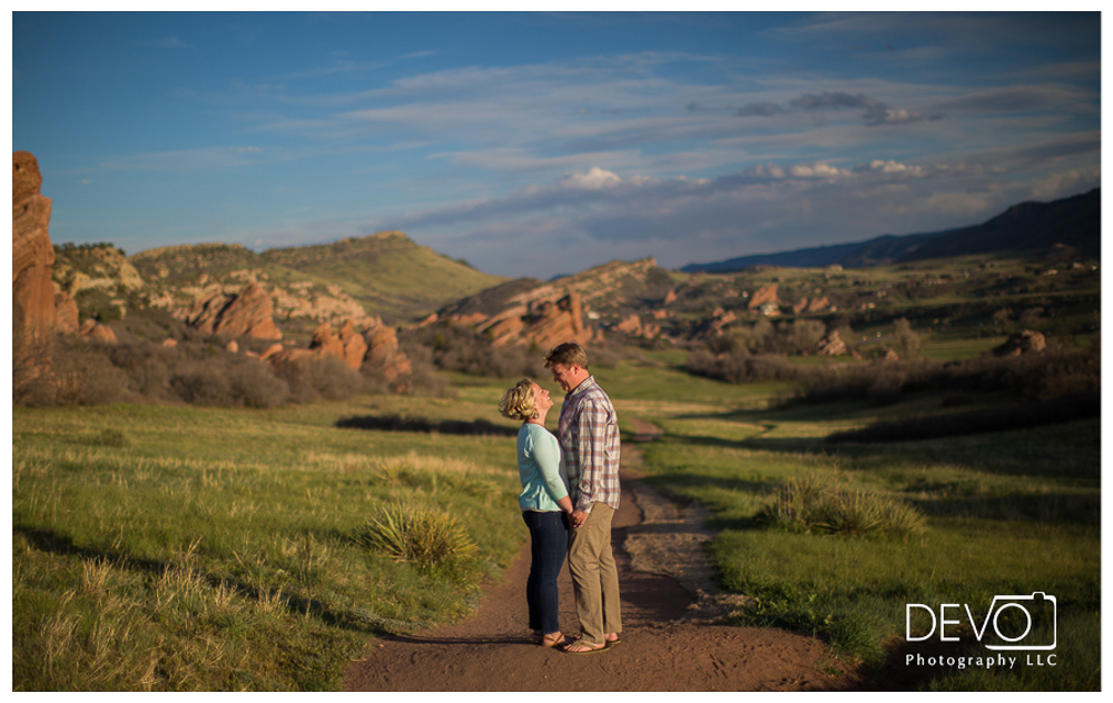 Spring Engagement in the Colorado Foothills - Lesley and RJ